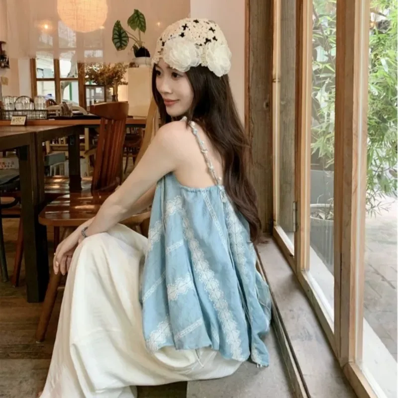KUNZHUDAXIANG Fashion Camisole Women's-11