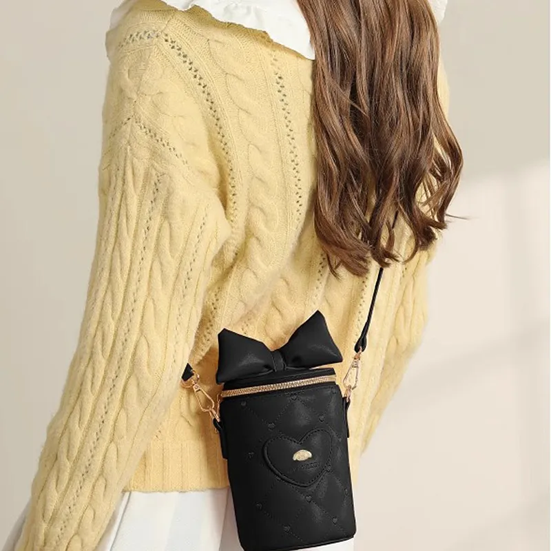 MESUCA Synthetic Leather Crossbody Bag, Shoulder Bag, Shoulder Bag Small Size Women's Multicolor-12