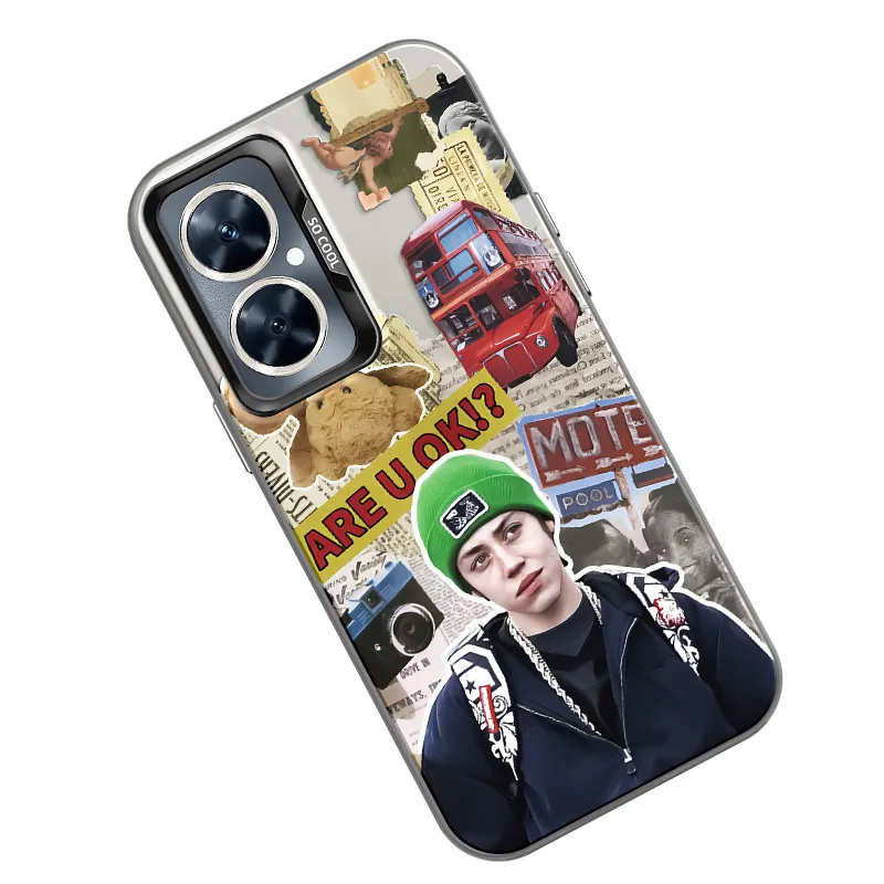 YICAIJIA Matte Material Western Boy T4 Phone Cases Compatibility With MVMOM 20/30 Trendy And Cool-2