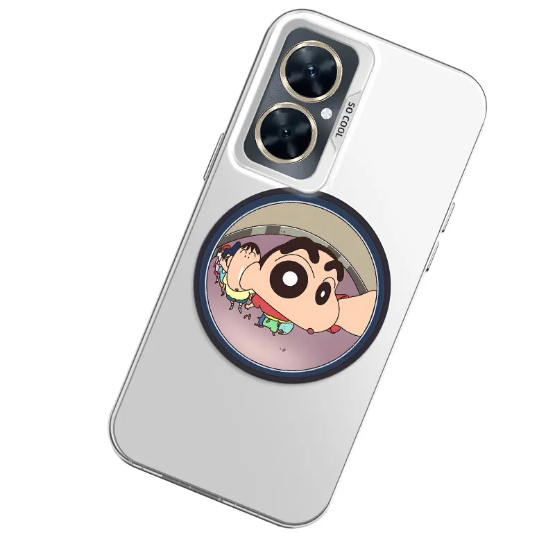 YICAIJIA Matte Material Air Conditioner Shin Chan H Phone Cases Compatibility With MVMOM 20/30 Trendy And Cool-16
