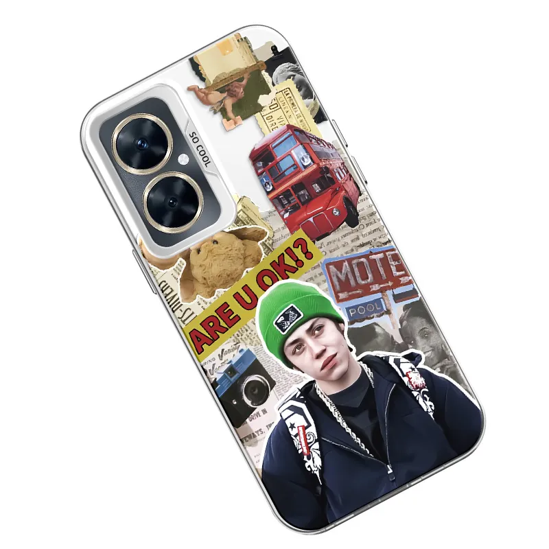 YICAIJIA Matte Material Western Boy T4 Phone Cases Compatibility With MVMOM 20/30 Trendy And Cool-12