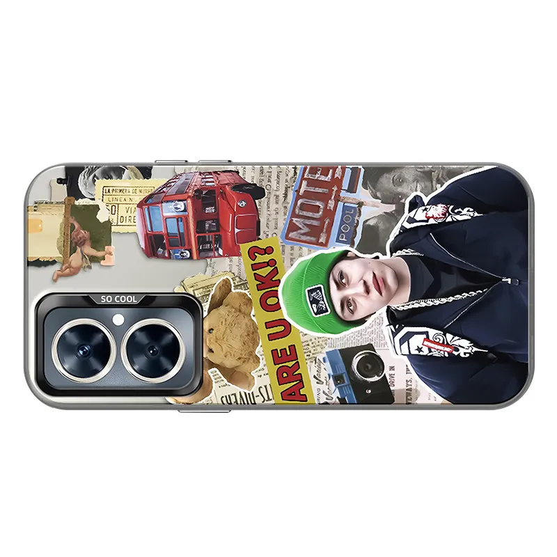 YICAIJIA Matte Material Western Boy T4 Phone Cases Compatibility With MVMOM 20/30 Trendy And Cool-4