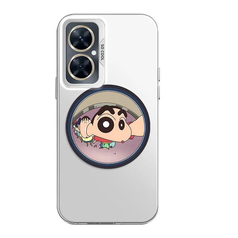 YICAIJIA Matte Material Air Conditioner Shin Chan H Phone Cases Compatibility With MVMOM 20/30 Trendy And Cool-18