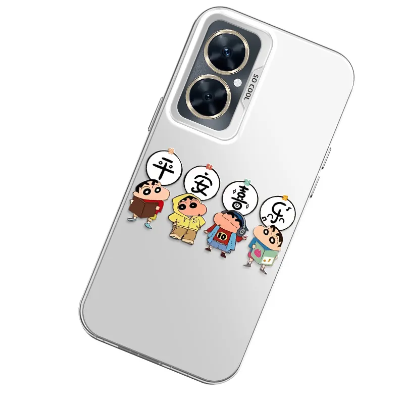 YICAIJIA Matte Material White Pajamas Pai Xin Y Phone Cases Compatibility With MVMOM 20/30 Trendy And Cool-16