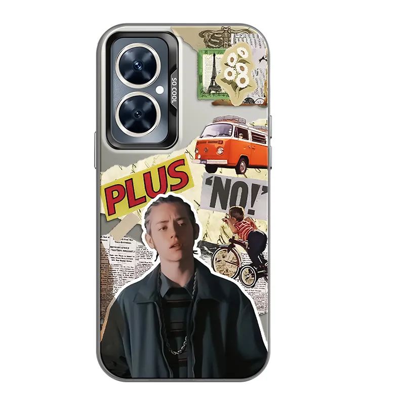 YICAIJIA Matte Material Western Boy T4 Phone Cases Compatibility With MVMOM 20/30 Trendy And Cool-8