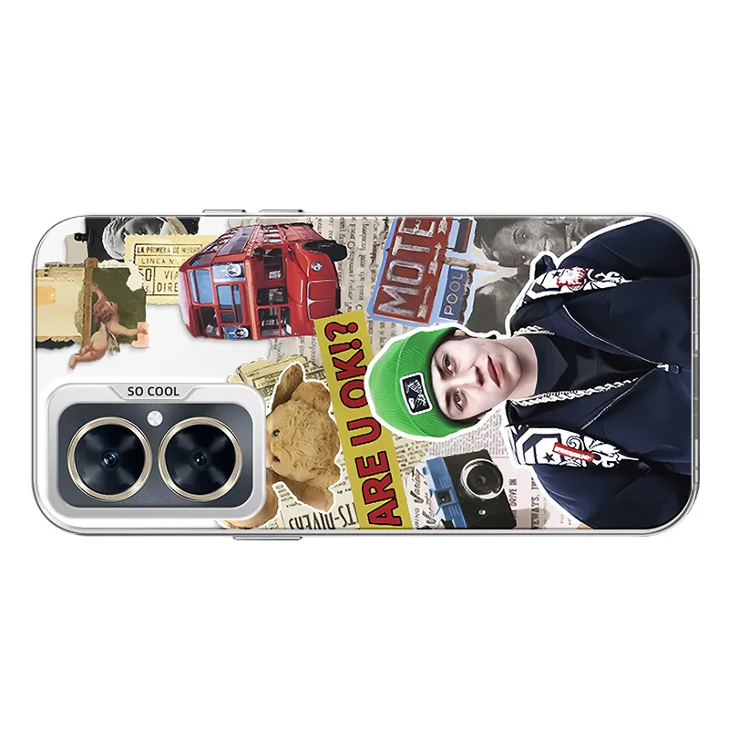 YICAIJIA Matte Material Western Boy T4 Phone Cases Compatibility With MVMOM 20/30 Trendy And Cool-14
