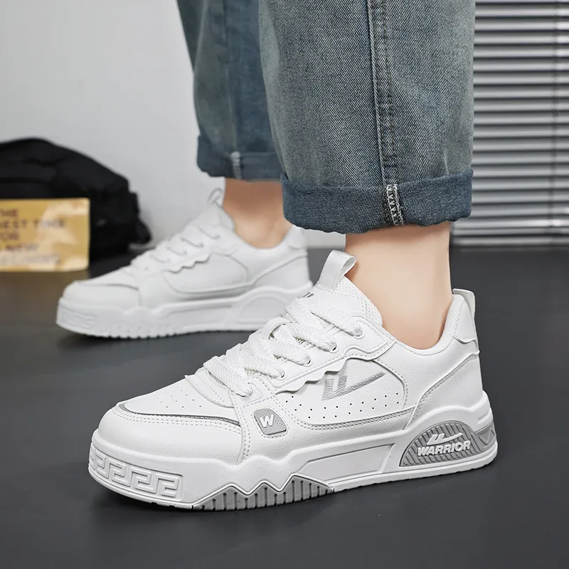 Warrior Warrior Wear-resistant And Lightweight Low-Top Skateboard Shoes Men's-3