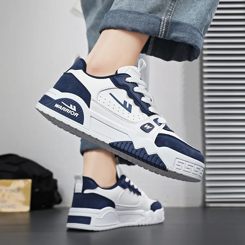 Warrior Warrior Wear-resistant And Lightweight Low-Top Skateboard Shoes Men's-13