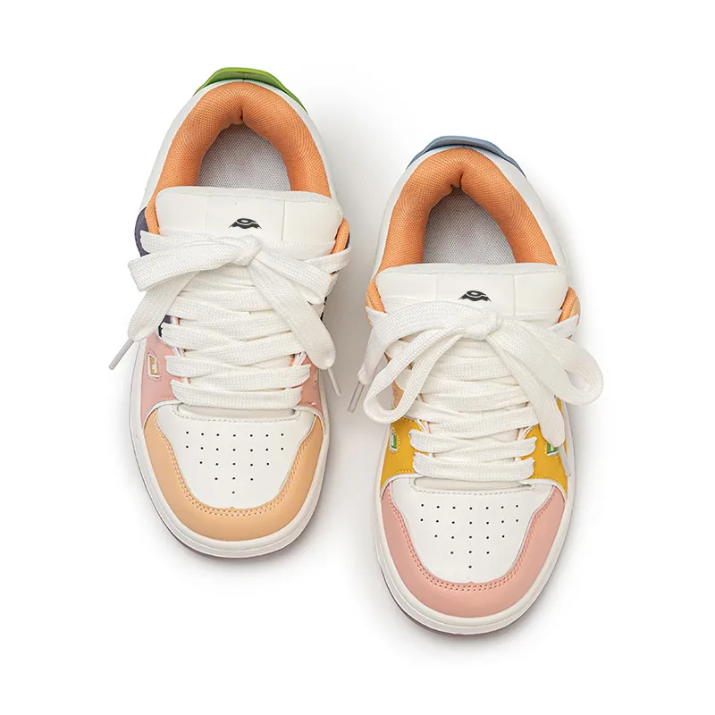 Snow Know The Answer SKTA Anti Slip And Wear Resistant Breathable Low Top Skateboard Shoes Unisex-22
