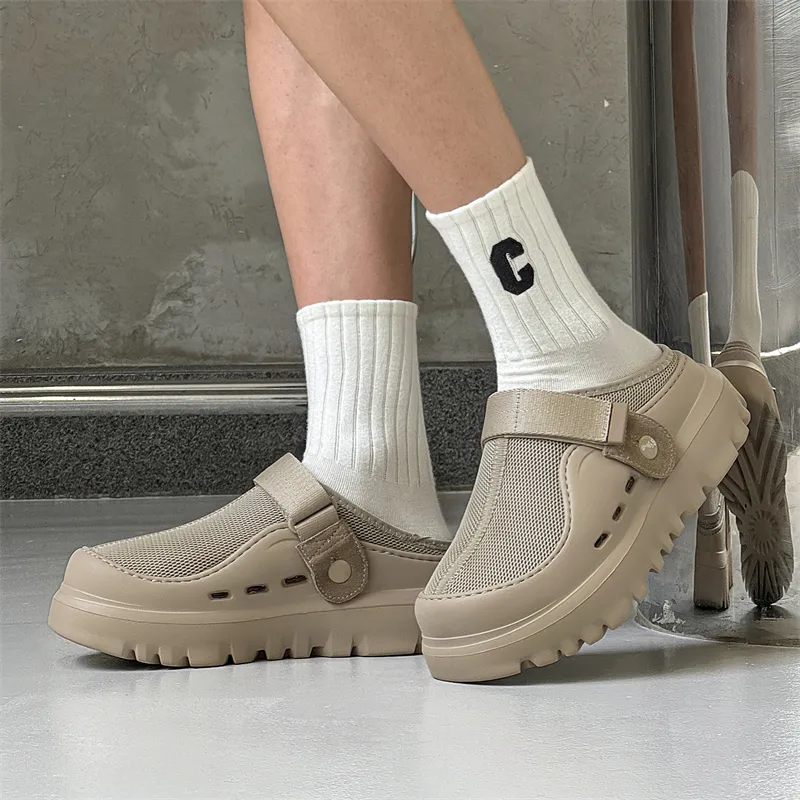 Snow Know The Answer SKTA Quiet Abrasion Resistant Slip Resistant Closed Toe Slippers Unisex-4