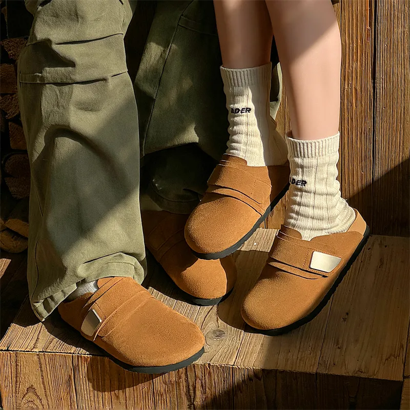 Snow Know The Answer SKTA Quiet Abrasion Resistant Slip Resistant Closed Toe Slippers Unisex-12