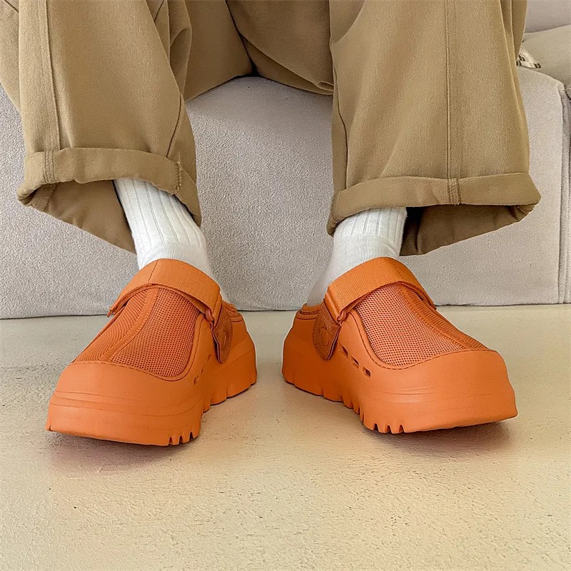 Snow Know The Answer SKTA Quiet Abrasion Resistant Slip Resistant Closed Toe Slippers Unisex-8