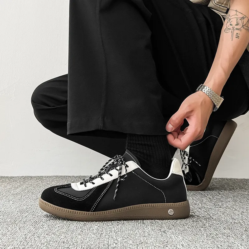 Snow Know The Answer SKTA Slip Resistant, Abrasion Resistant, Breathable Low Top Skateboard Shoes Unisex-8