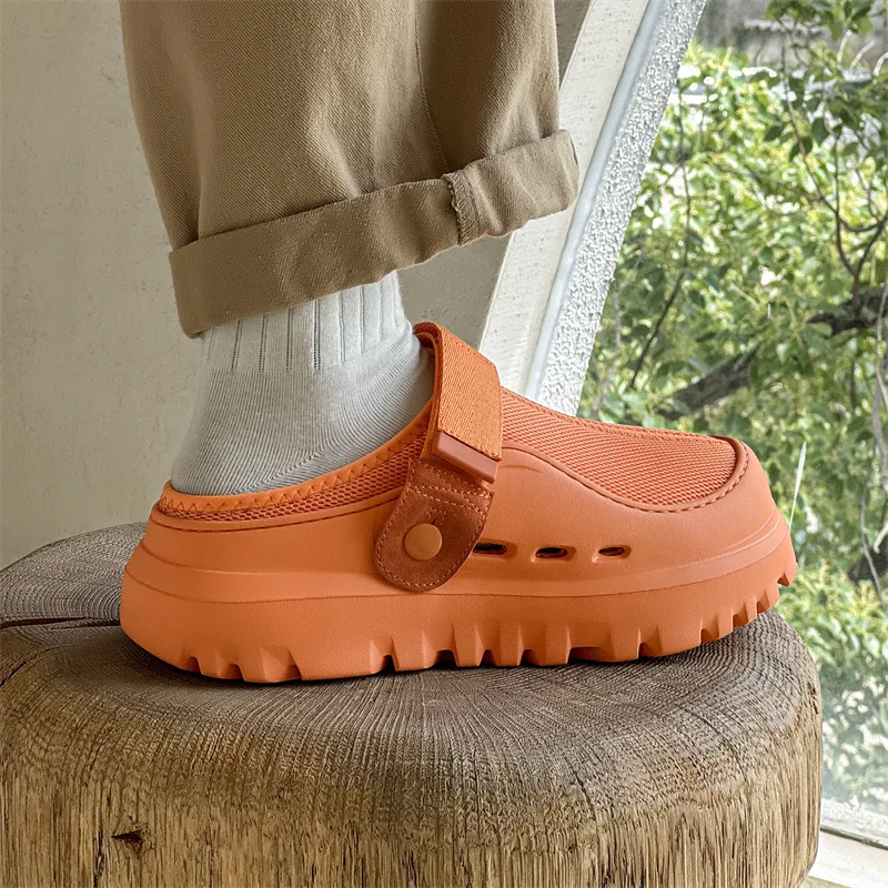 Snow Know The Answer SKTA Quiet Abrasion Resistant Slip Resistant Closed Toe Slippers Unisex-9