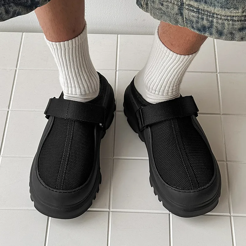 Snow Know The Answer SKTA Quiet Abrasion Resistant Slip Resistant Closed Toe Slippers Unisex-11