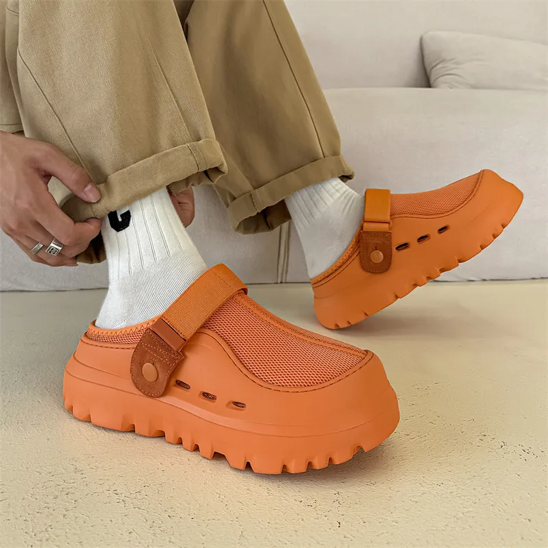 Snow Know The Answer SKTA Quiet Abrasion Resistant Slip Resistant Closed Toe Slippers Unisex-7