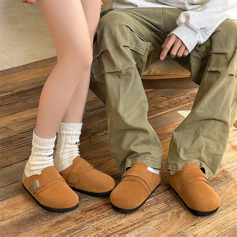 Snow Know The Answer SKTA Quiet Abrasion Resistant Slip Resistant Closed Toe Slippers Unisex-13