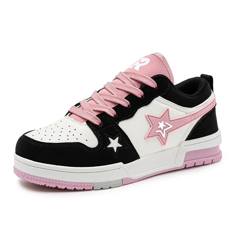 Snow Know The Answer SKTA Anti Slip And Wear Resistant Breathable Low Top Couple Skateboard Shoes Unisex-19
