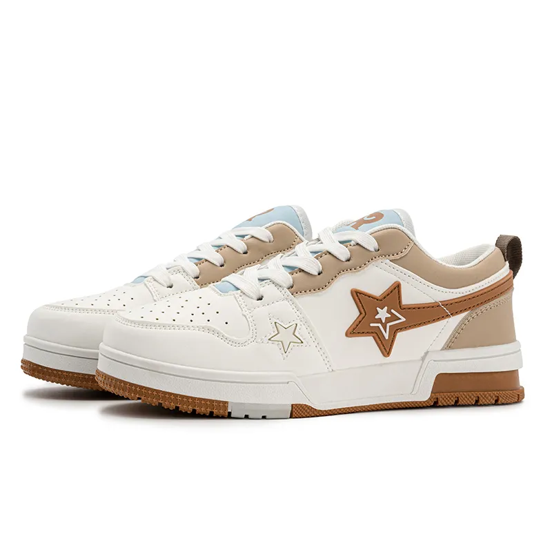 Snow Know The Answer SKTA Anti Slip And Wear Resistant Breathable Low Top Couple Skateboard Shoes Unisex-14