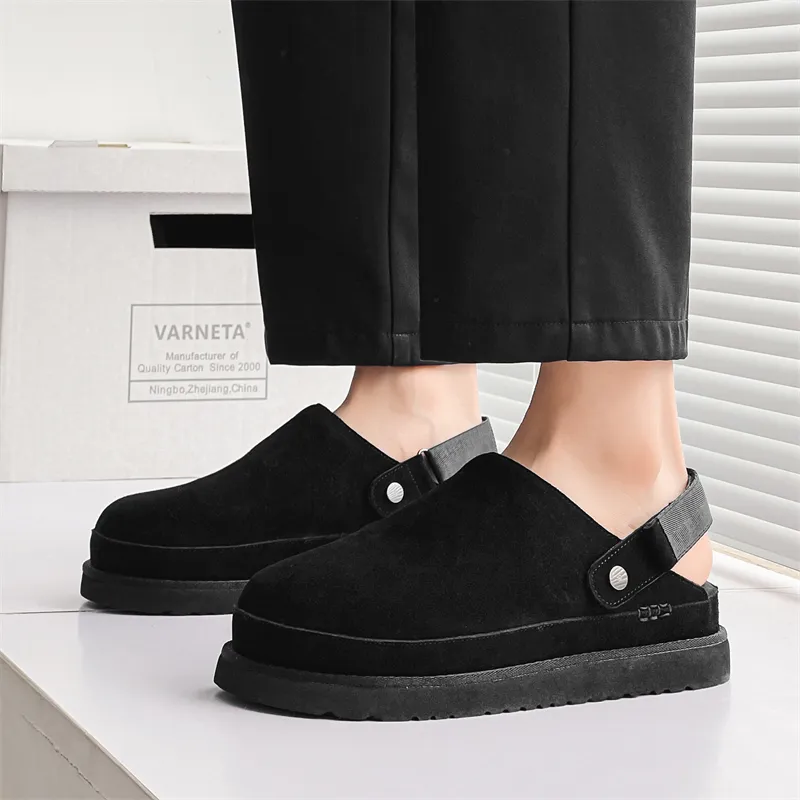 Snow Know The Answer SKTA Quiet Abrasion Resistant Slip Resistant Closed Toe Slippers Unisex-5