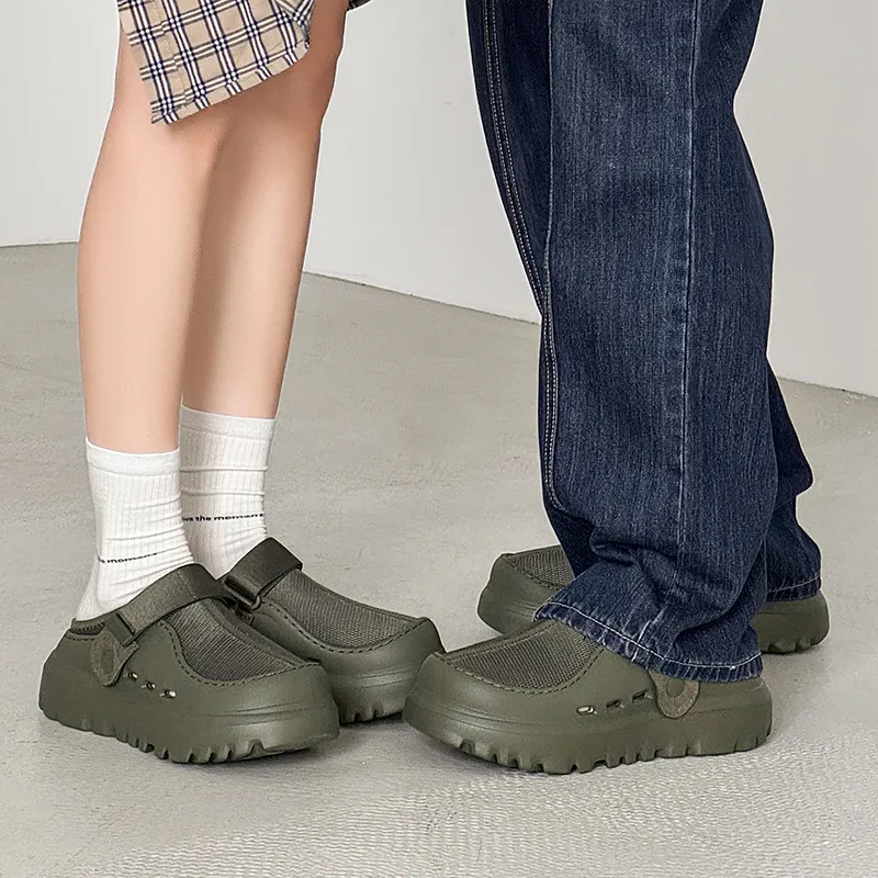 Snow Know The Answer SKTA Quiet Abrasion Resistant Slip Resistant Closed Toe Slippers Unisex-18