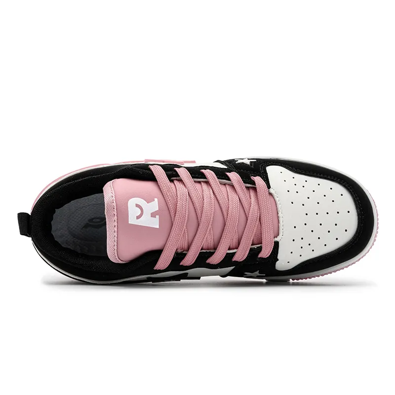 Snow Know The Answer SKTA Anti Slip And Wear Resistant Breathable Low Top Couple Skateboard Shoes Unisex-21