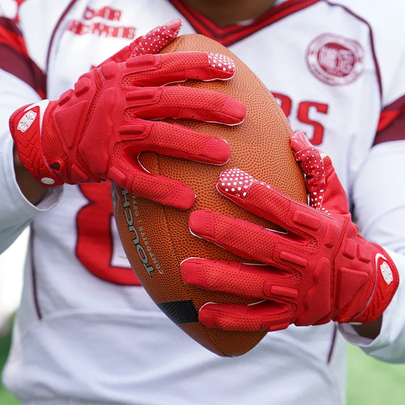 Seibertron Rugby Ball Catch Gloves Palm Sticky Material Unisex-5