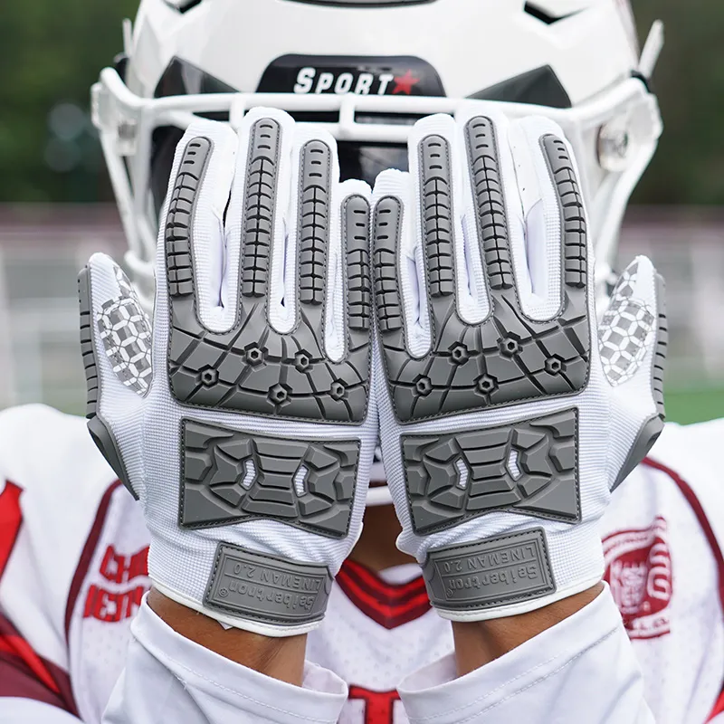 Seibertron Rugby Gear Catch Gloves Sticky Material TPR Unisex-9