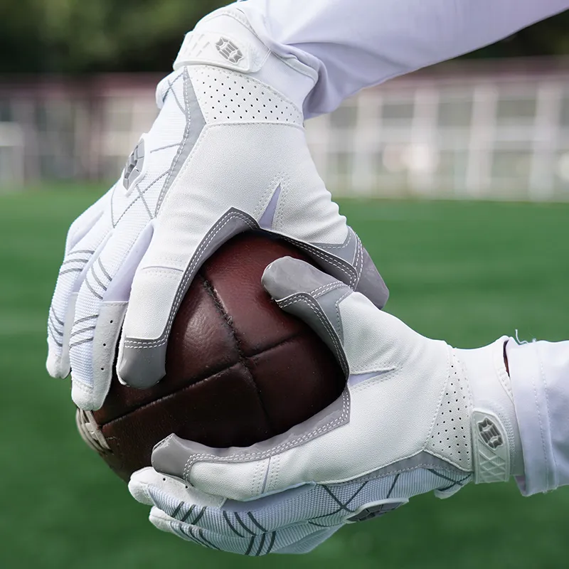 Seibertron Rugby Gear Catch Gloves Sticky Palm Surface Unisex-3