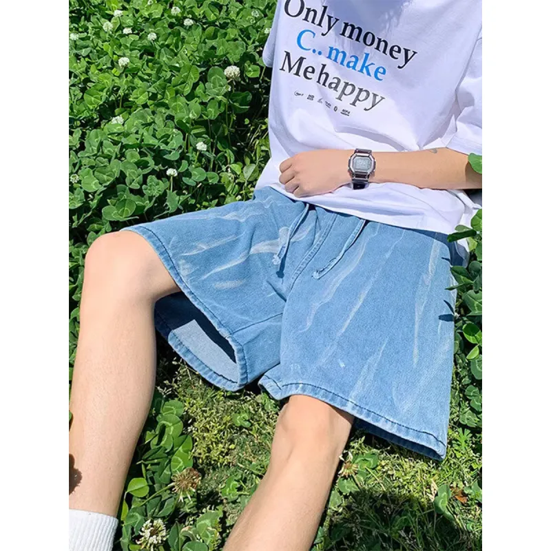 City Hipster Denim Shorts Unisex-6