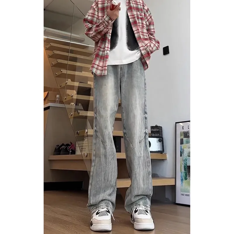 City Hipster Jeans Unisex Light Blue-3