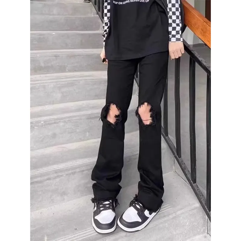 City Hipster Jeans Unisex Black-1