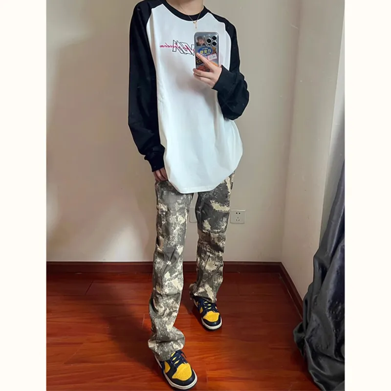 City Hipster Jeans Unisex Camouflage-1