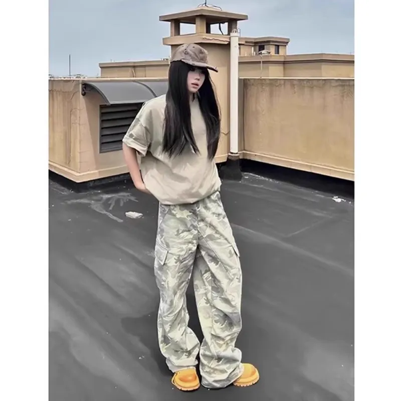 City Hipster Cargo Pants Unisex-2