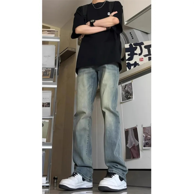 City Hipster Jeans Unisex Vintage Blue-2