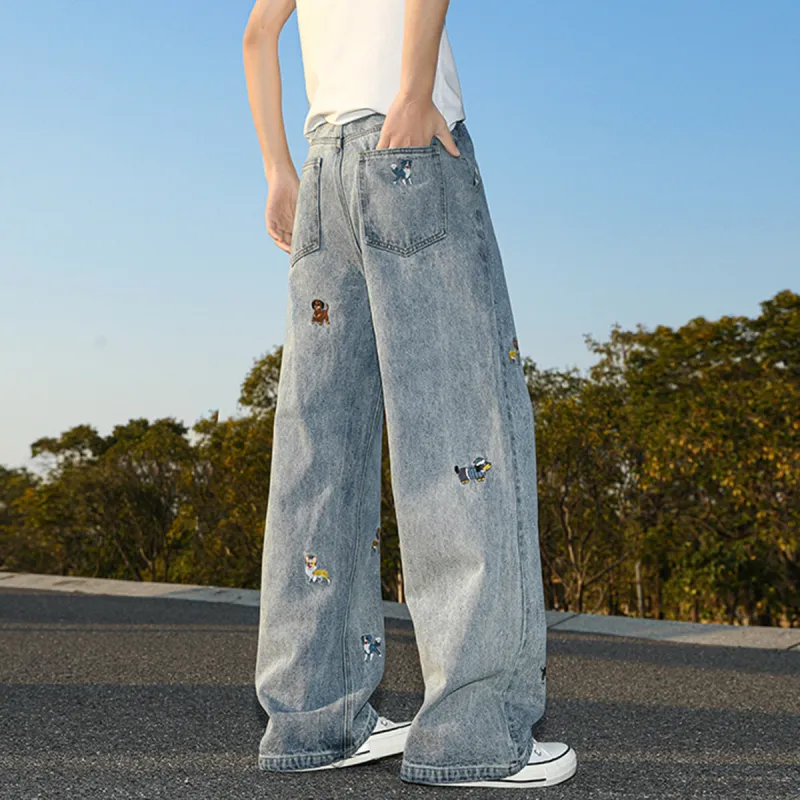 City Hipster Jeans Unisex Light Blue-5