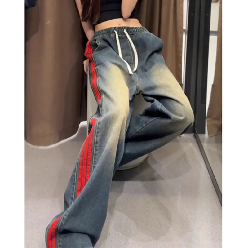 WELTER EXPERIMENT Classic Fashion Jeans Unisex-5