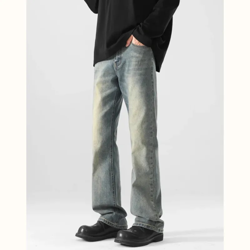 City Hipster Jeans Unisex Vintage Blue-2
