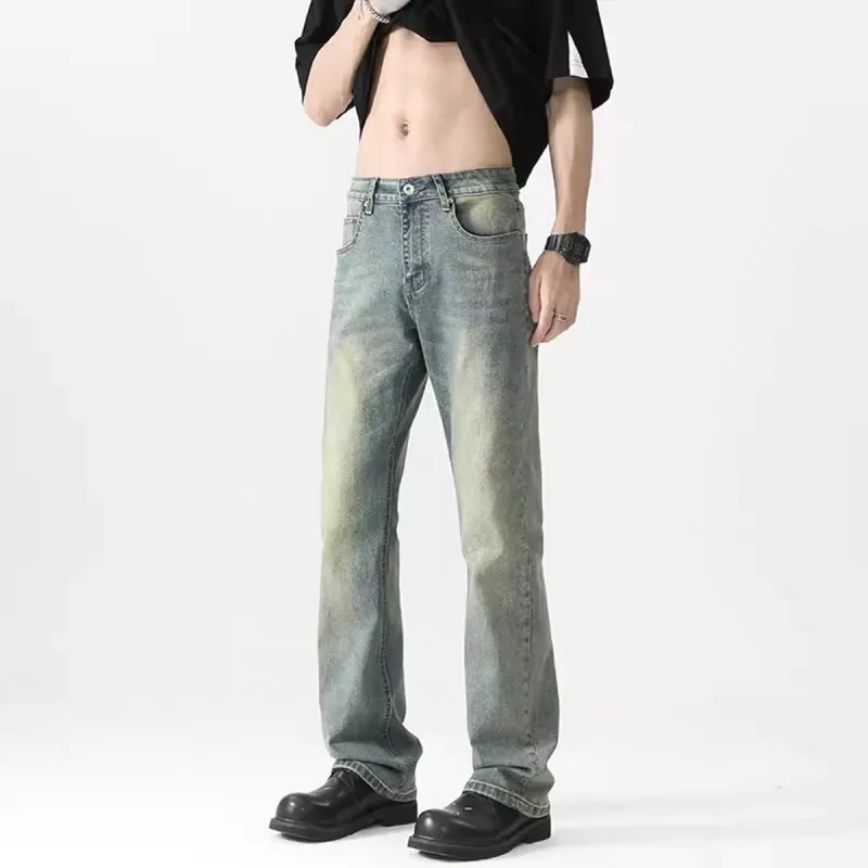 City Hipster Jeans Unisex Vintage Blue-5
