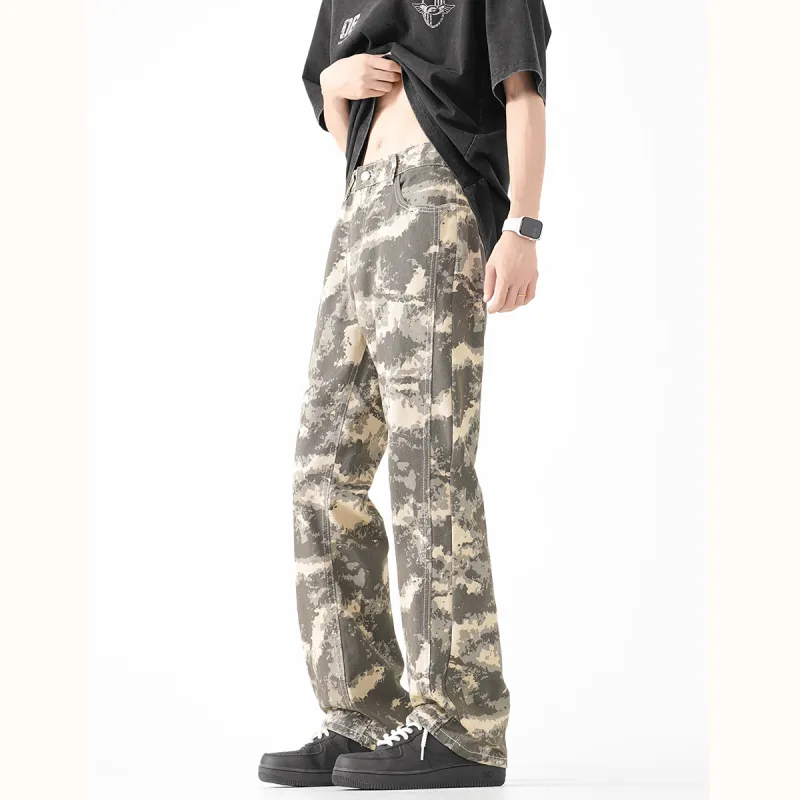 City Hipster Jeans Unisex Camouflage-2