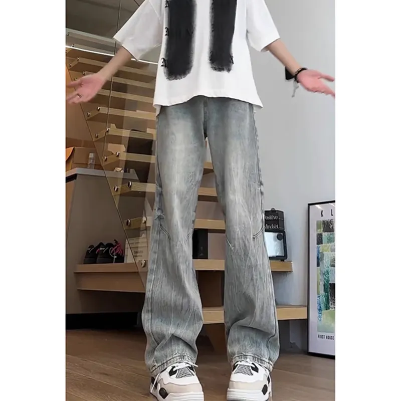 City Hipster Jeans Unisex Light Blue-5