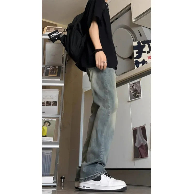 City Hipster Jeans Unisex Vintage Blue-4