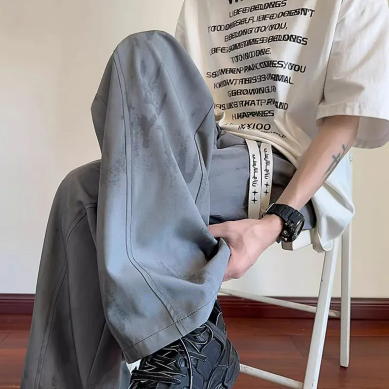 City Hipster Casual Pants Unisex-10
