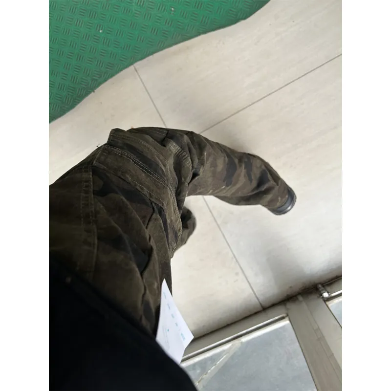 City Hipster Casual Pants Unisex Camouflage-5
