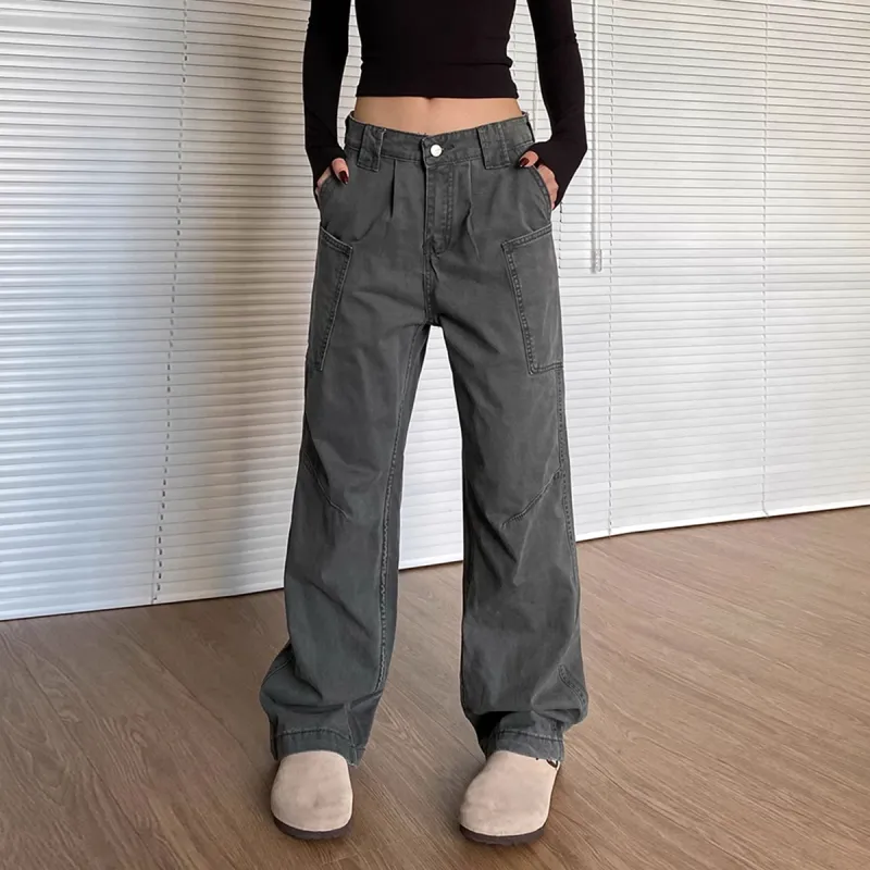 City Hipster Cargo Pants Unisex-4
