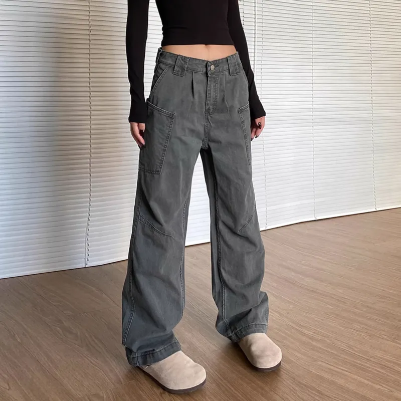 City Hipster Cargo Pants Unisex-2