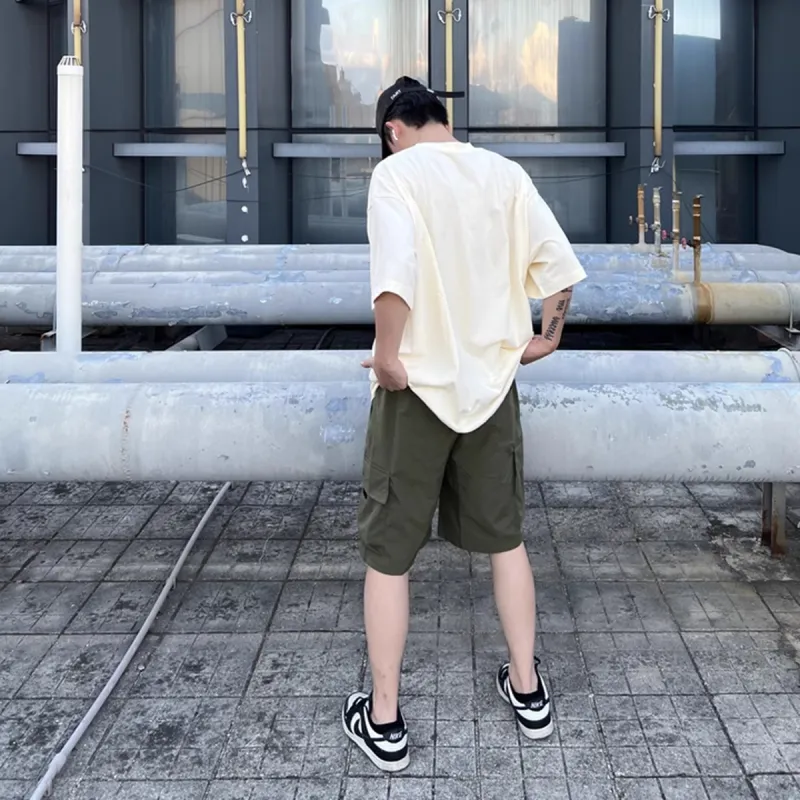 City Hipster Cargo Shorts Unisex-9