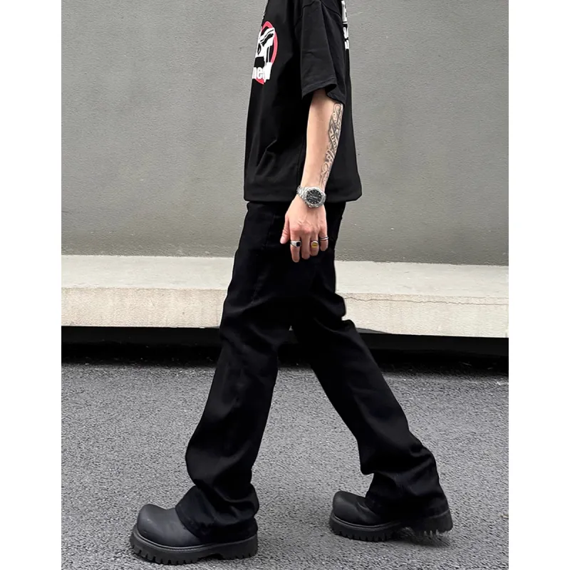 City Hipster Jeans Unisex Black-4