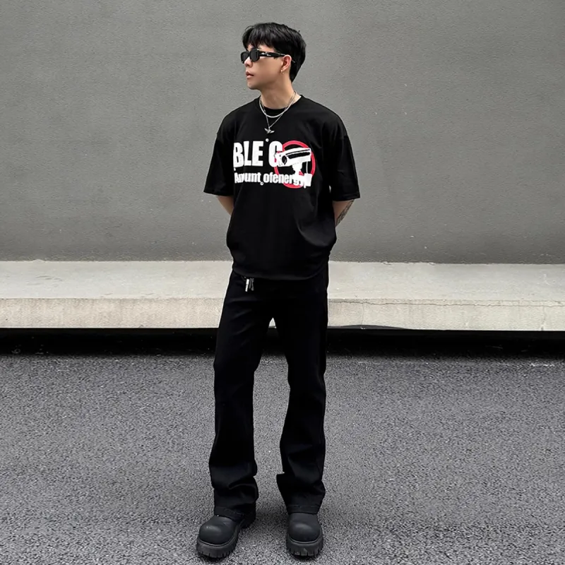 City Hipster Jeans Unisex Black-5