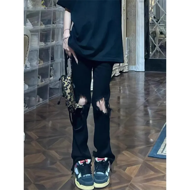 City Hipster Jeans Unisex Black-2